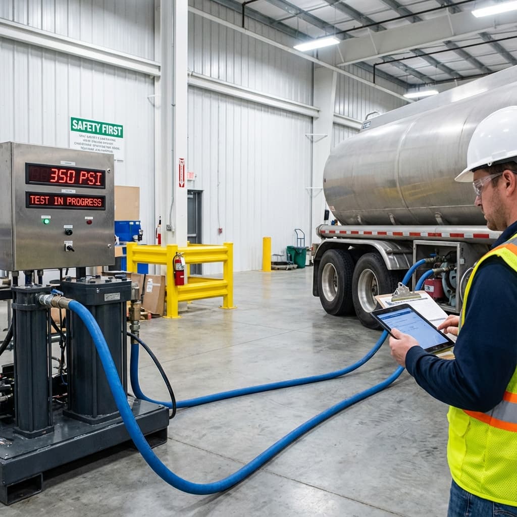 Hidrostatik Basınç Testi